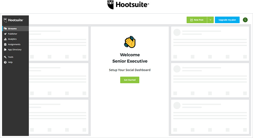 Hootsuite Layout